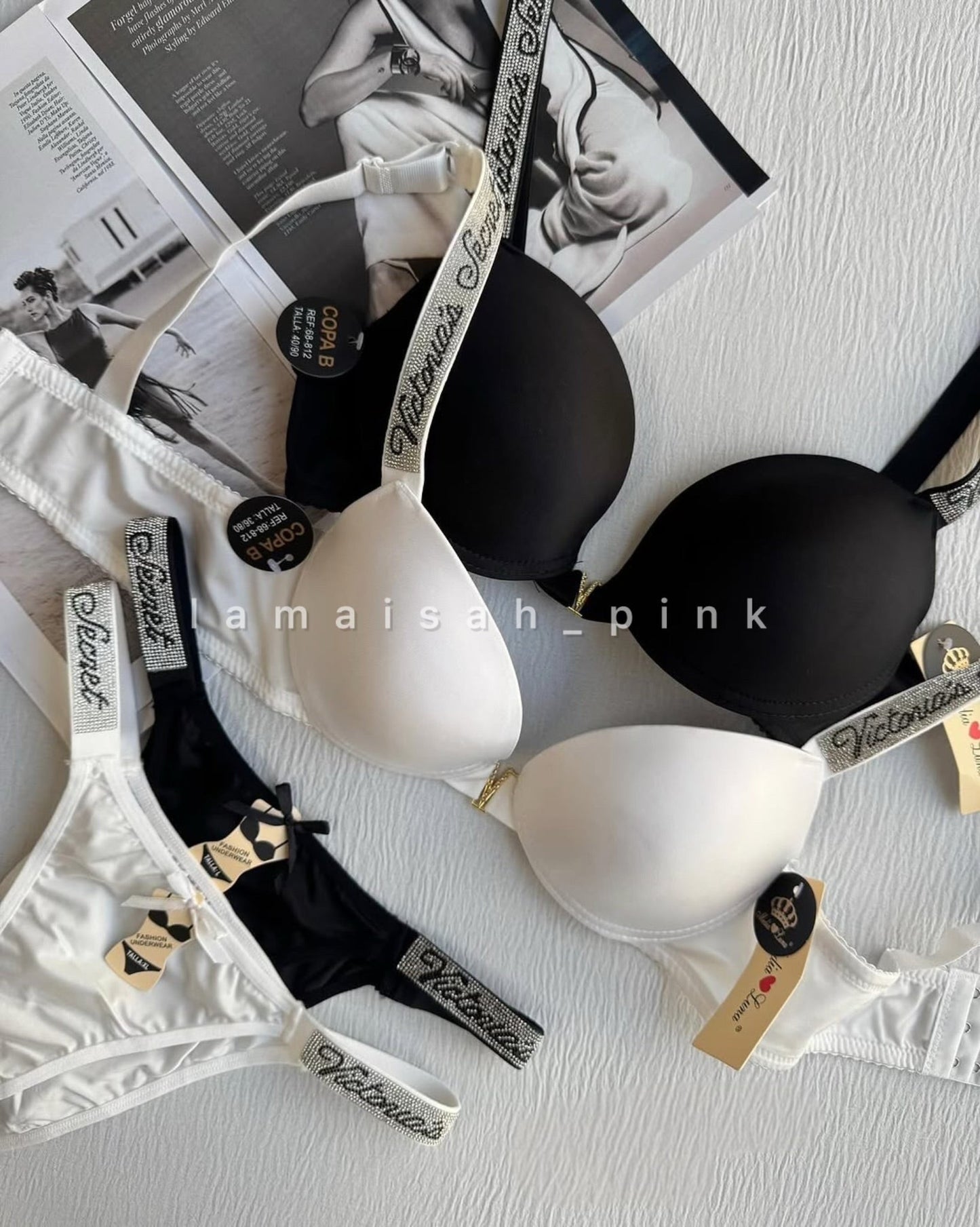 Vactor*a's Secret V in the Centre Bra Set