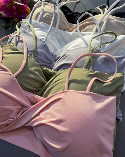 Premium Seamless Twist Bra – Soft, Comfortable & Stylish