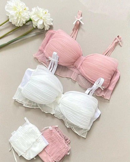 Elegant Pleated Set – Soft, Comfortable & Feminine