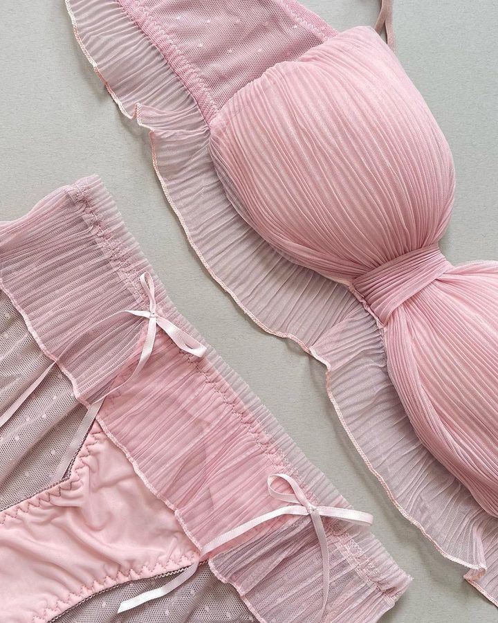 Elegant Pleated Set – Soft, Comfortable & Feminine