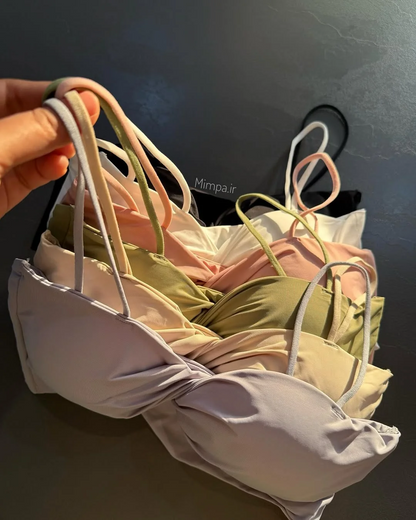 Premium Seamless Twist Bra – Soft, Comfortable & Stylish
