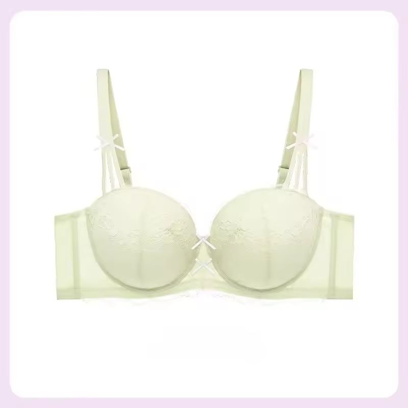 Half Cup Lace Push-Up Bra