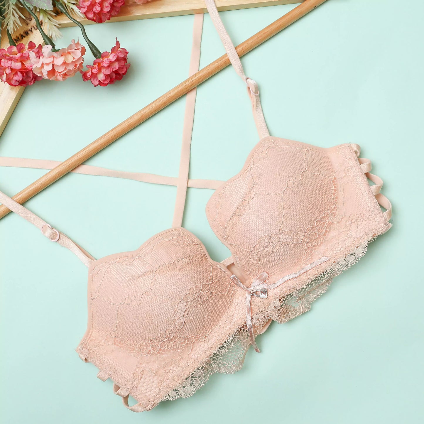 Femi Wear Half-Cup Padded Bra